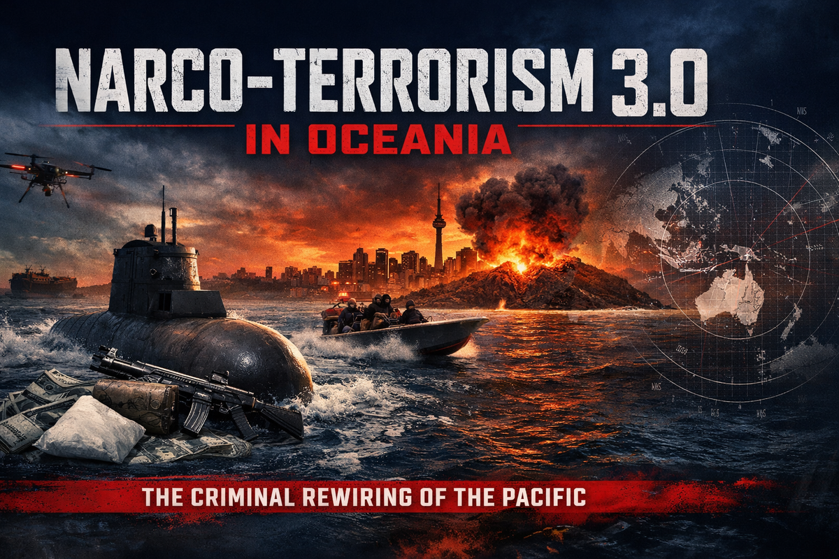 Narcoterrorism 3.0 in Oceania