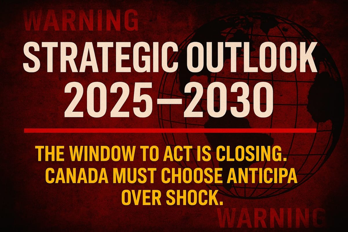 The Cartel Era – Part V (Finale) Synthesis & Strategic Outlook 2025–2030: Anticipation or Shock