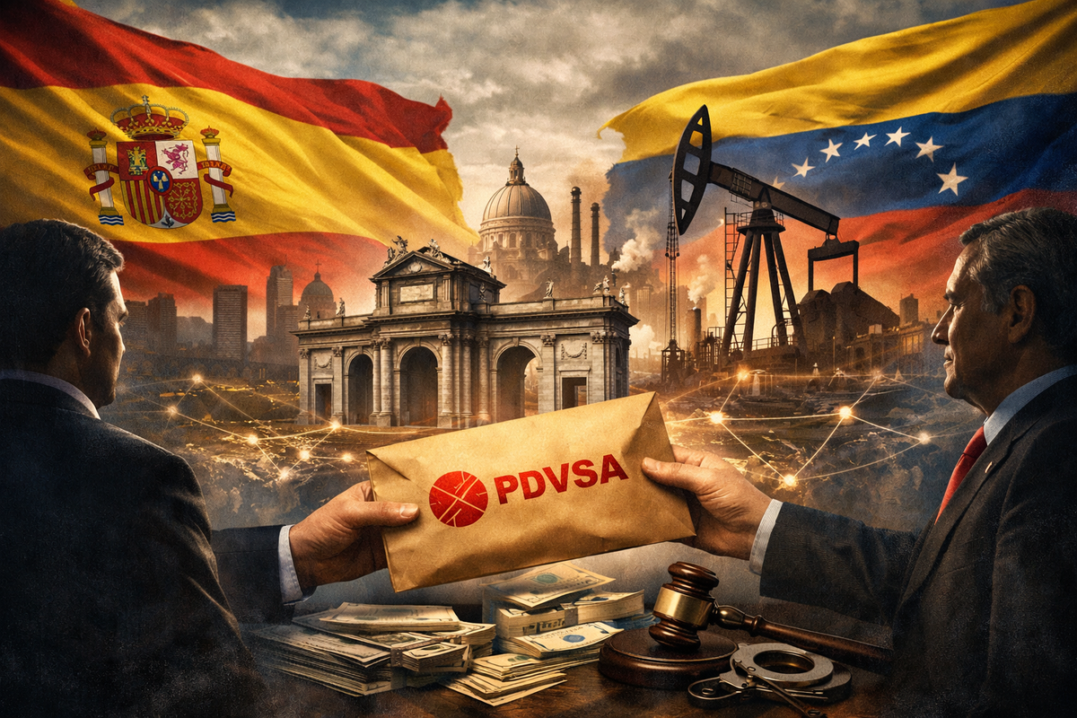 The Black Corridor How Chavista Power, Dirty Money, and Political Access Turned Spain into a Strategic Rear Base