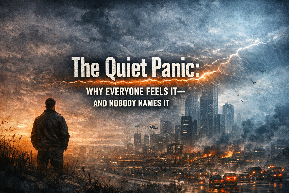 The Quiet Panic: Why Everyone Feels It—and Nobody Names It