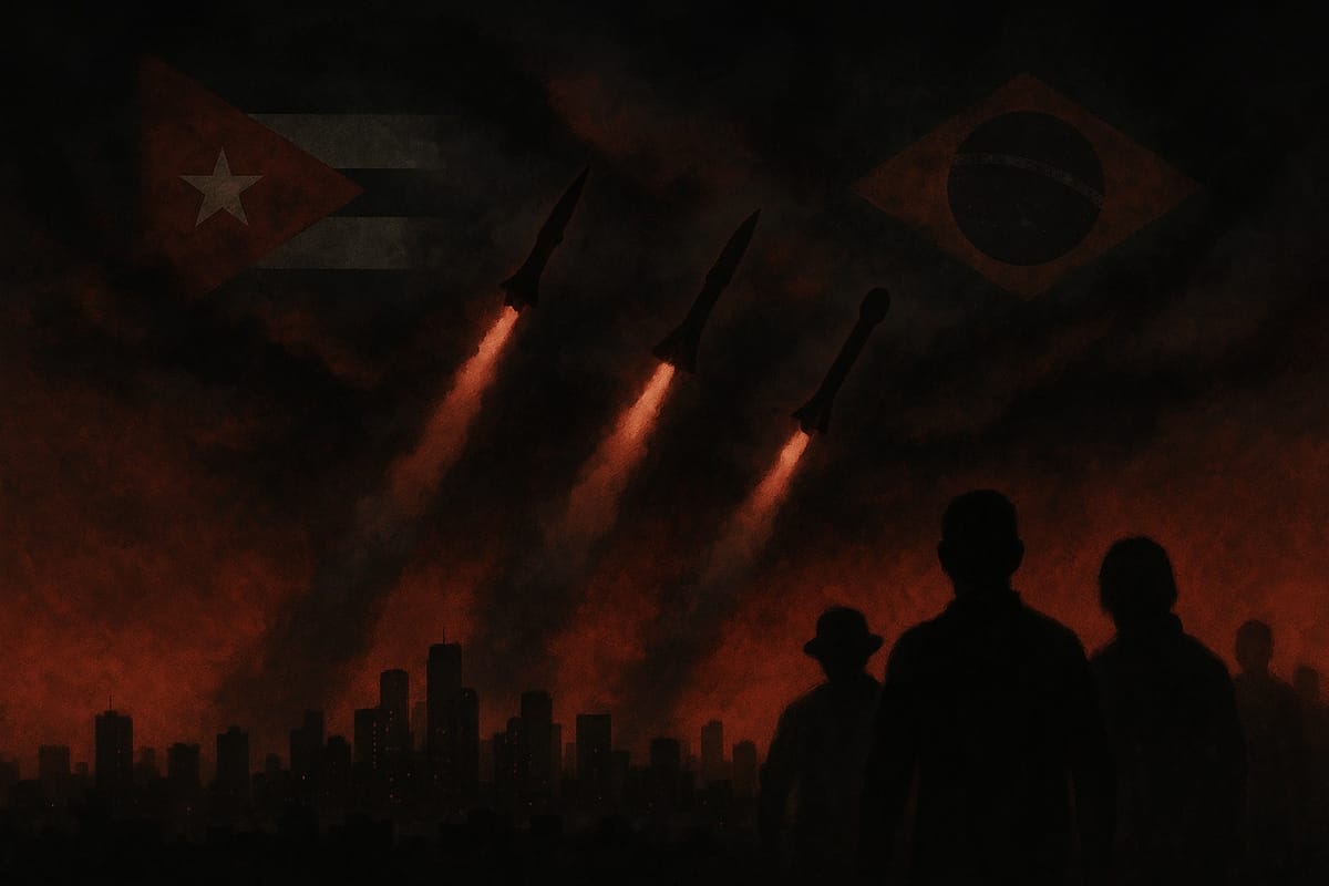A Narco-Dictator Under Siege: Cuba’s Espionage Envoy, Brazil’s Secret Rescue, and Venezuela’s Missiles of Chaos