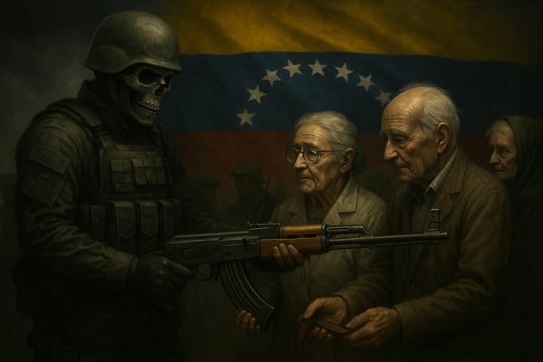 The Maduro Regime’s Tragic Circus: Arming the Hungry, Weaponizing the Helpless