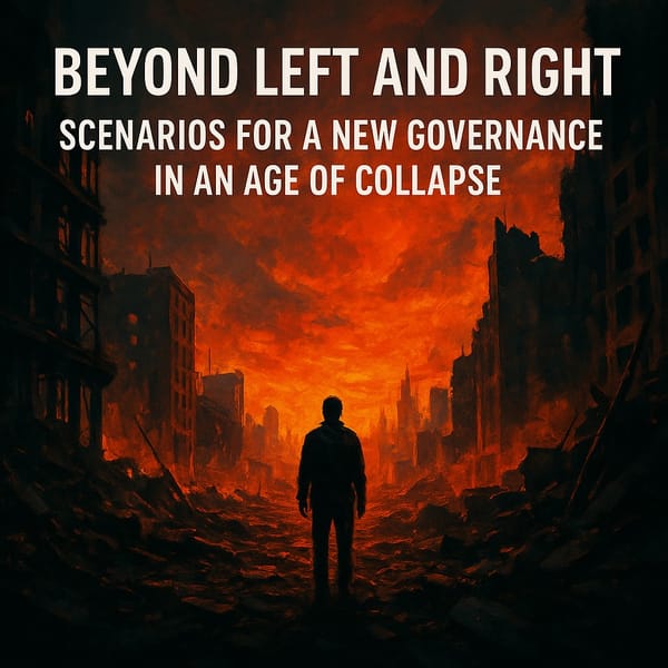 Beyond Left and Right: Scenarios for a New Governance in an Age of Collapse