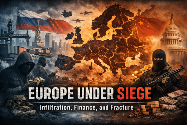 Narco-Terrorism 3.0: The Invisible War Inside Europe’s Strategic Core